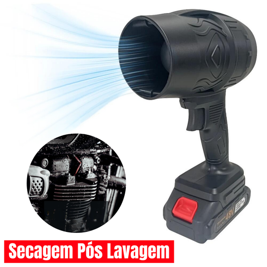 Soprador de Ar Portátil Multifuncional com 2 baterias 48V