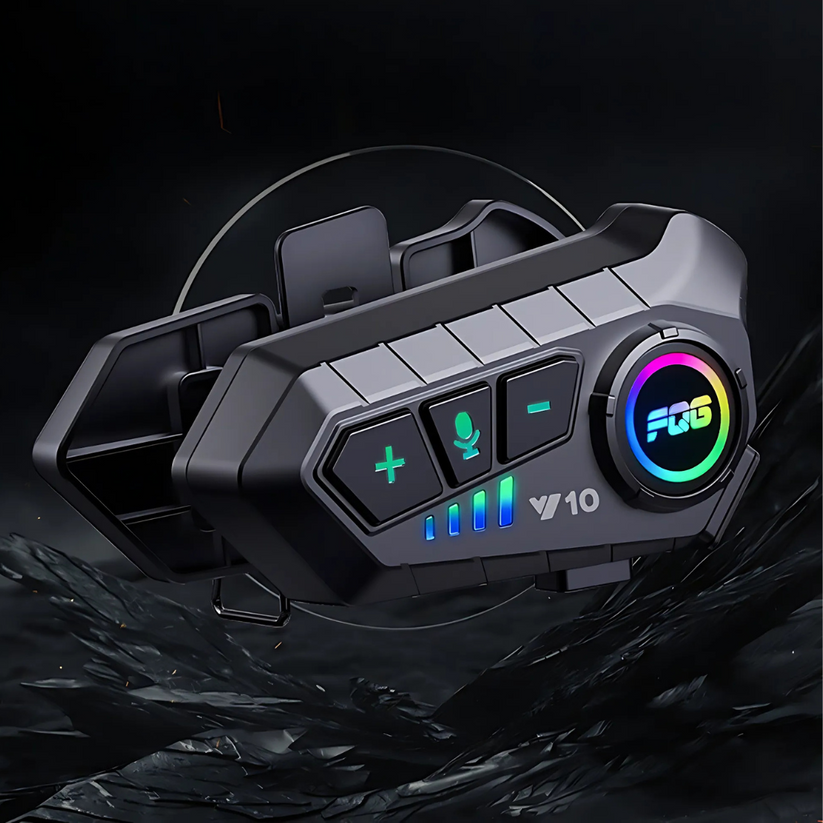Auricular Bluetooth MotoSound Pro – Chamadas e Música para Motociclistas