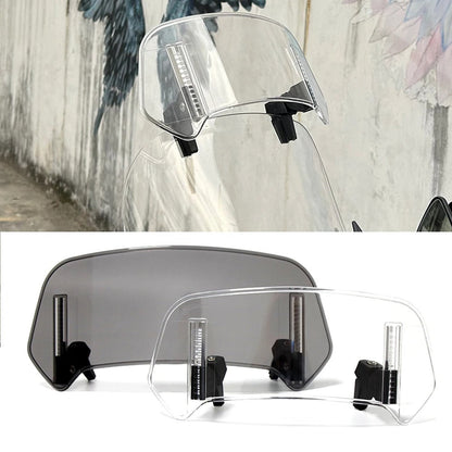 Extensão Universal para Para-Brisas de Mota– Proteção Contra o Vento e Maior Conforto na Estrada!