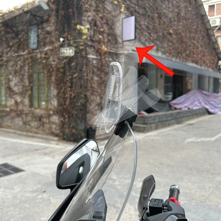 Extensão Universal para Para-Brisas de Mota– Proteção Contra o Vento e Maior Conforto na Estrada!